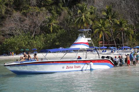 Taxi Boat from Jaco to Montezuma Costa Rica